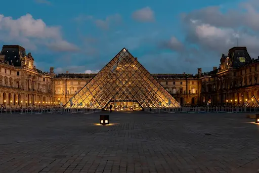 The Louvre in Paris. Image by SIPA via AP Images.