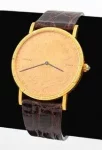 Corum 1896 Twenty Dollars 22K Coin Quartz Watch