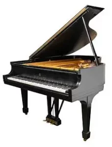 Steinway & Sons Ebony Grand Piano Model L