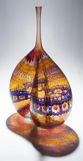 Stephen Rolfe Powell Large Glass Sculpture