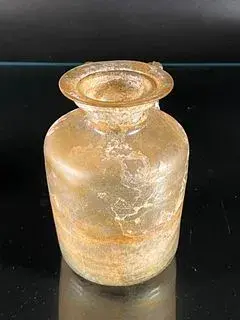 Two Ancient Roman Glass Vessels