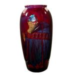 Royal Doulton Sung Flambe Monumental Vase, The Alchemist