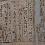 Eleven Egyptian Papyrus Fragments, Single Scroll