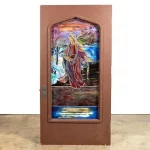Tiffany Studios "The Sower" Favrile Glass Door