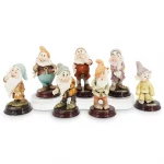 (7 Pc) Disney G.Armani Snow White Dwarfs Figurines
