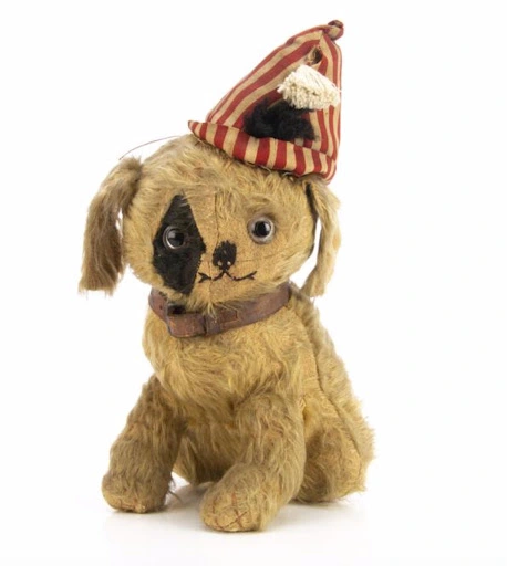 Lot #92: An Einco Tubby the dog c. 1912. Image courtesy of Special Auction Services.