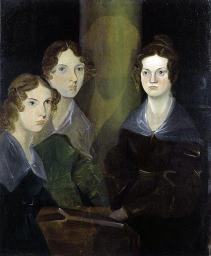 Branwell Brontë’s ‘pillar portrait’ of the sisters (from left, Anne, Emily, and Charlotte). Image courtesy of National Portrait Gallery/Corbis.