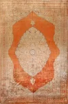 Large Antique Silk Tabriz Haji Jalili Rug 16 ft x 10 ft 10 in (4.88 m x 3.3 m)