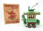 Dent Hardware Co. Toonerville Trolley Cast Iron Toy in Original Box 4"