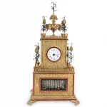 19th Cent. Monumental French Automation Bracket Clock