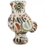 Pablo Picasso (1881-1973) Wood Owl Turned Ceramic Vase