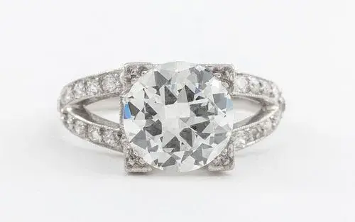 Showplaces Sept 25 Sale Features Art Deco Diamond Ring Exceptional American Furniture-1