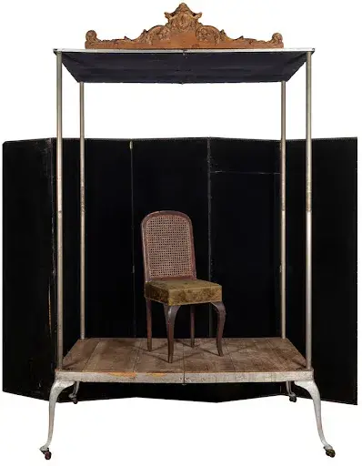 Karl Germain’s One-Man Spirit Cabinet. Image courtesy of Potter & Potter Auctions.
