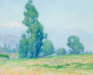 Guy Rose (1867-1925) Along The San Gabriel Mountains