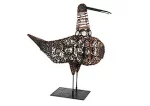 Rare Large Birger Kaipiainen Avian Sculpture.