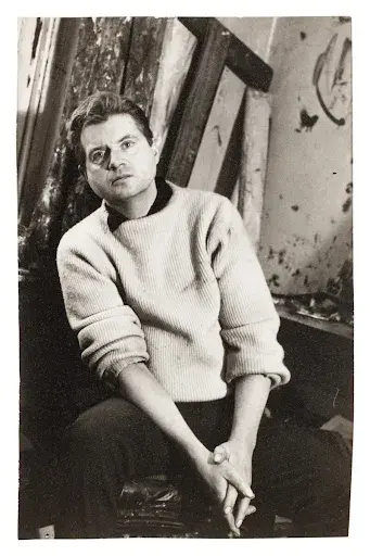 Portrait of Francis Bacon in his Battersea Studio by Cecil Beaton. Image courtesy of Sotheby’s.