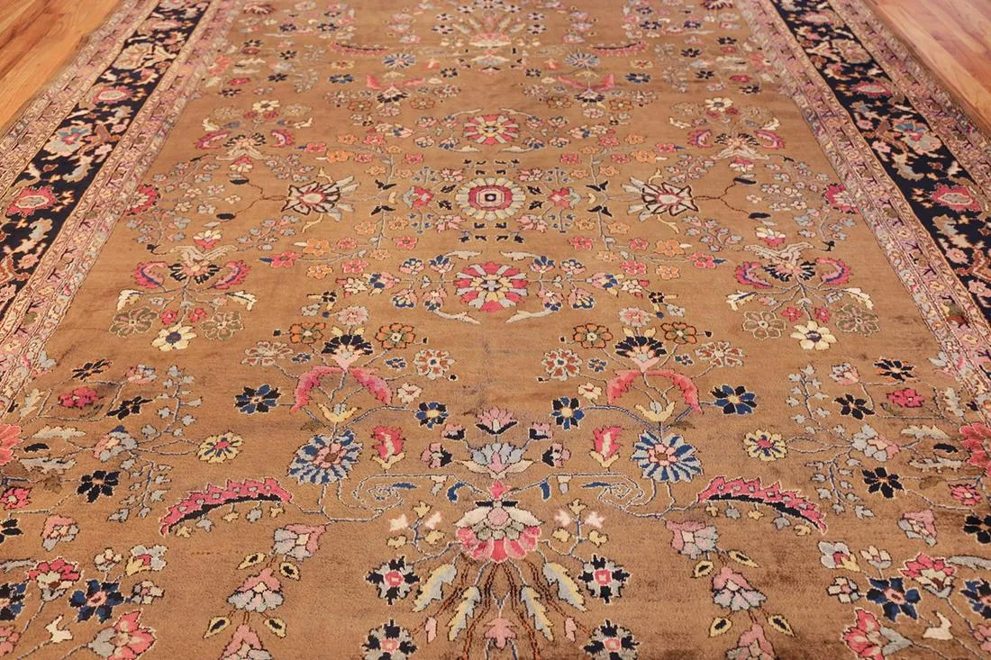 Antique Indian Rug 12 ft x 9 ft 3 in (3.66 m x 2.82 m)
