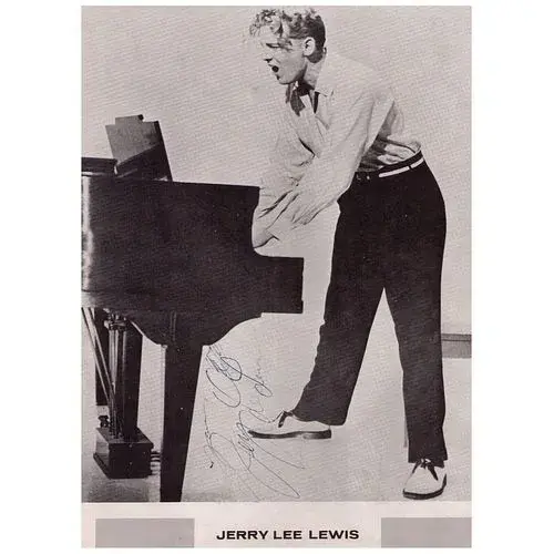 Buddy Holly, Jerry Lee Lewis & More Signed 1958 Concert program (JSA LOA)