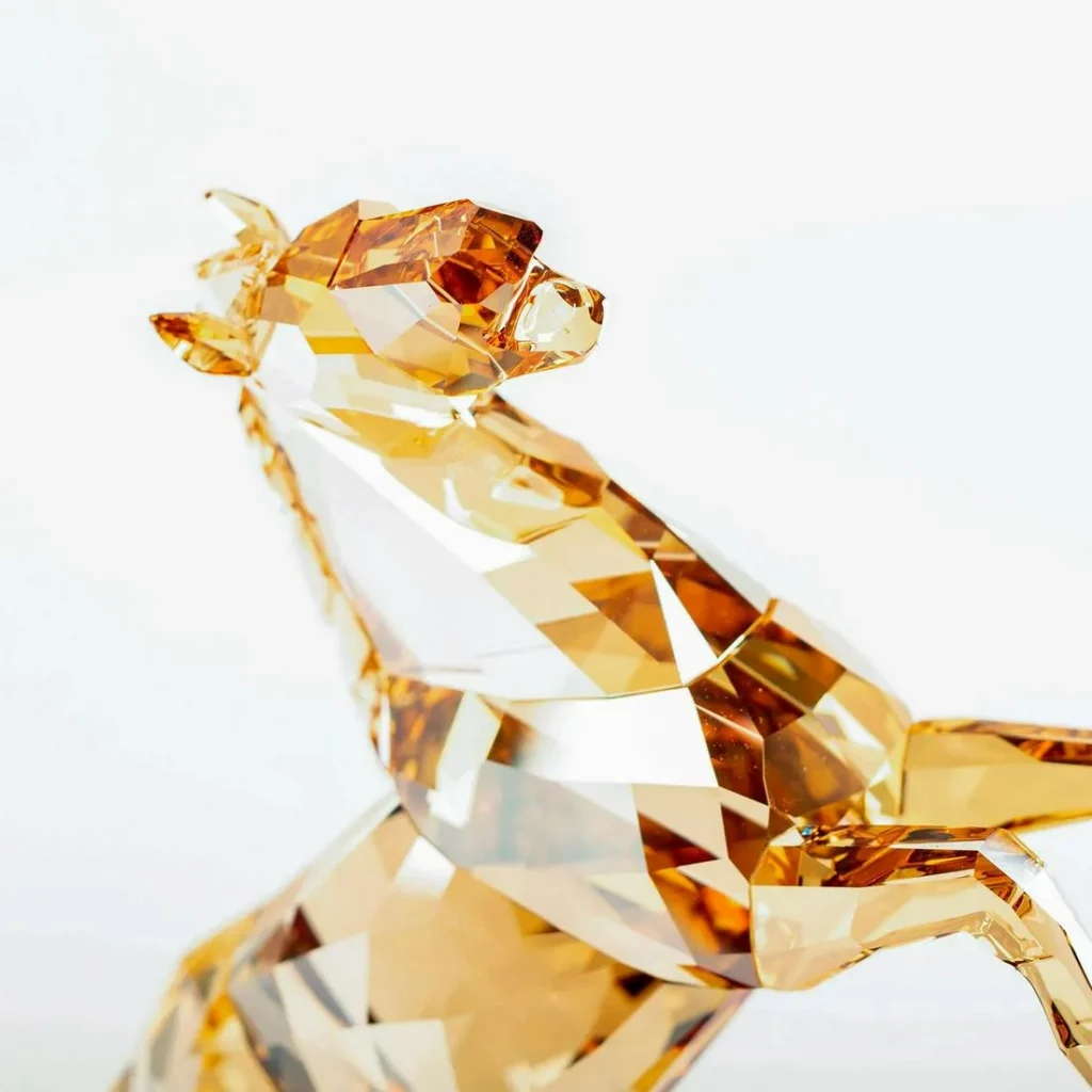 Swarovski Crystal Sculpture, Soulmate Power of Motion