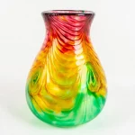 Ron Hinkle American Art Glass Vase