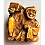 A Small Card Of Assorted Natural Material Netsuke