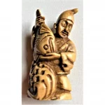 A Small Card Of Assorted Natural Material Netsuke