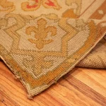 Antique English Needlepoint 11 ft 9 in x 8 ft 11 in (3.58 m x 2.72 m)