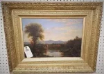 Framed OC Landscape "Catskill Creek Sgnd A. Bierstadt