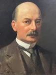 Portrait Of Glasgow Iron & Steel Merchant Oil Painting