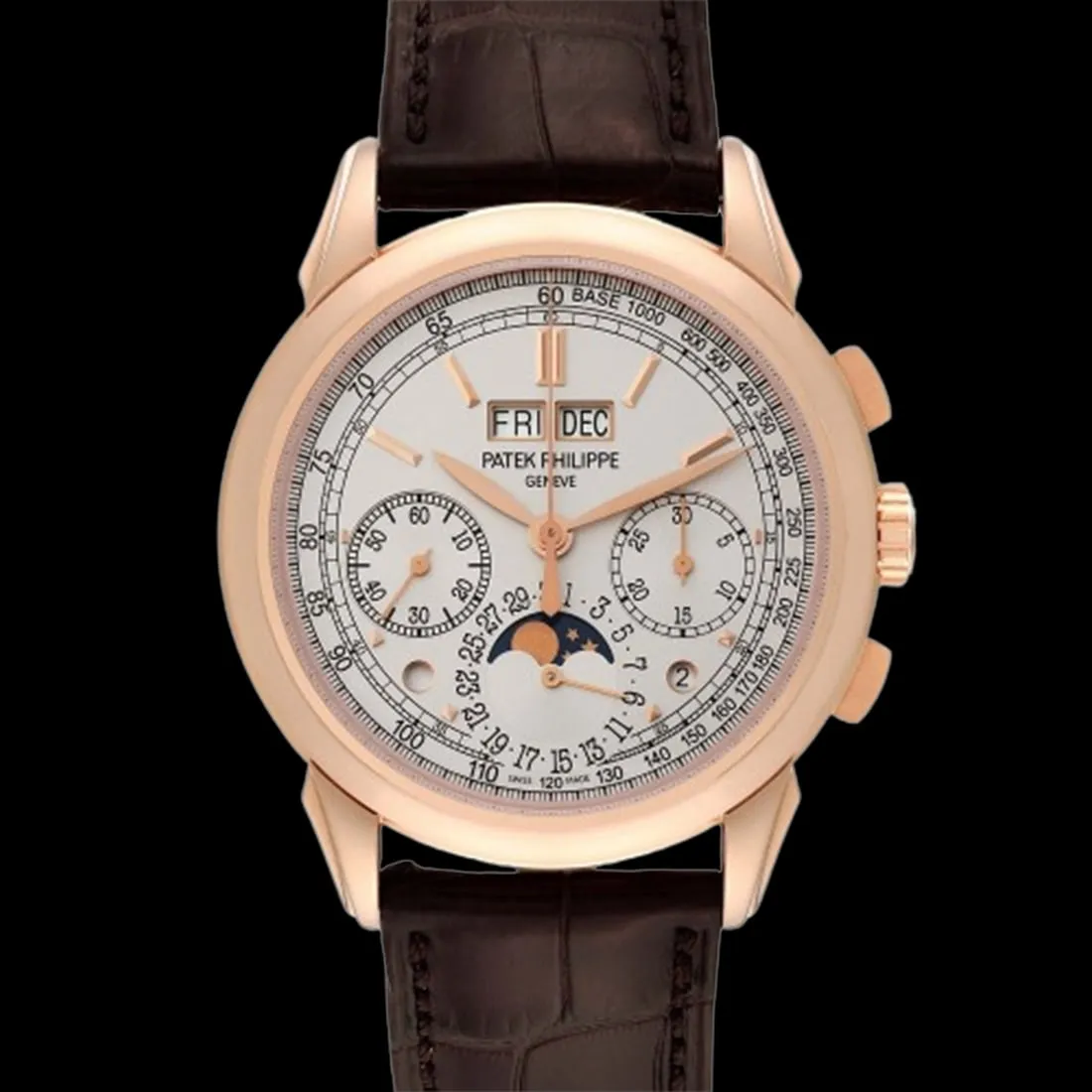 Lot #26, a Patek Philippe Perpetual Calendar watch, is estimated at $250,000 - $275,000. Image courtesy of NY Elizabeth.