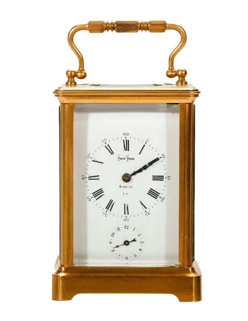 Hart Bros Brooklyn Carriage Clock