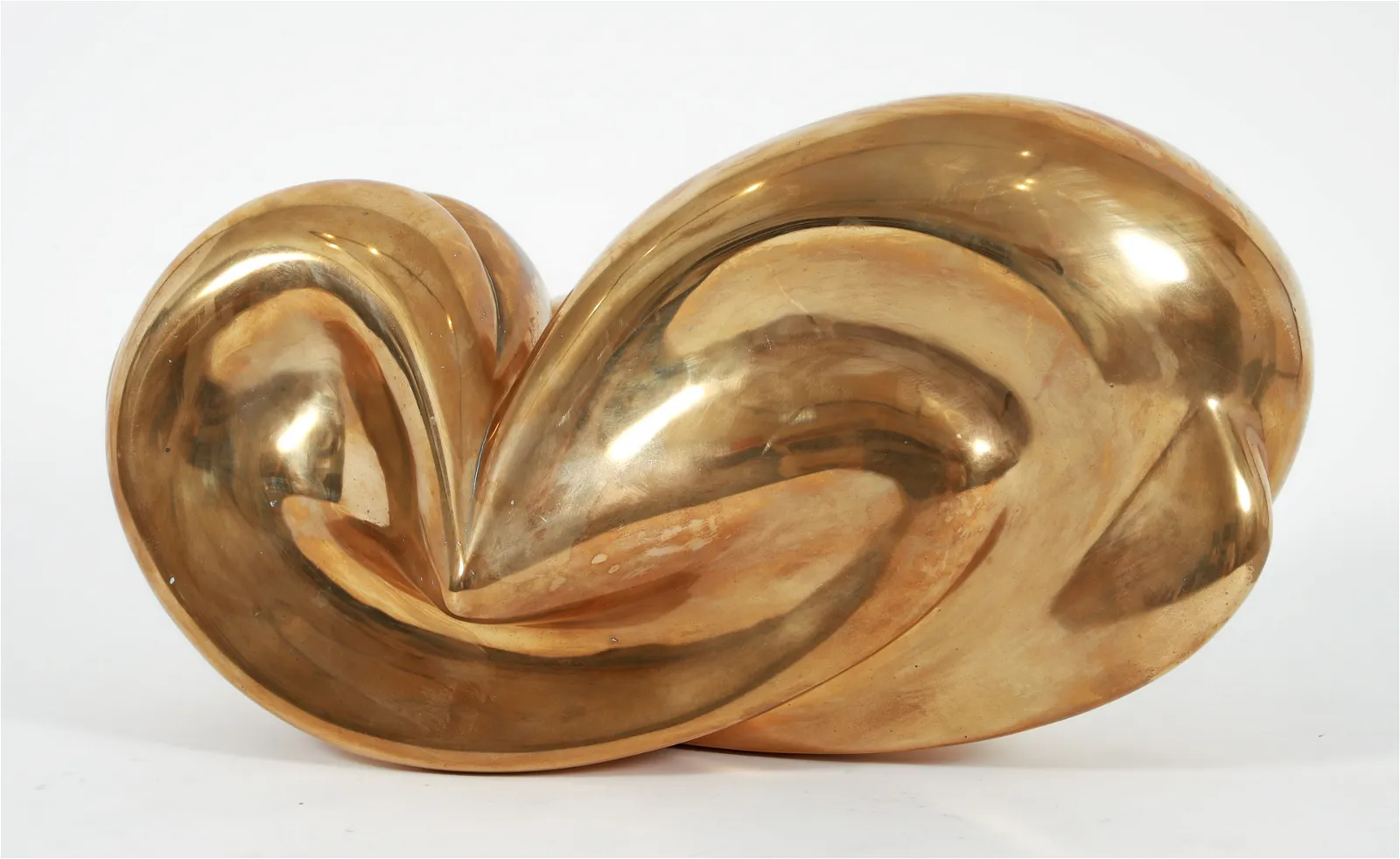 Francois Stahly Polished Bronze La Coquille 1946-1966