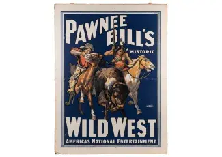 Pawnee Bill’s Historic Wild West America’s National Entertainment.