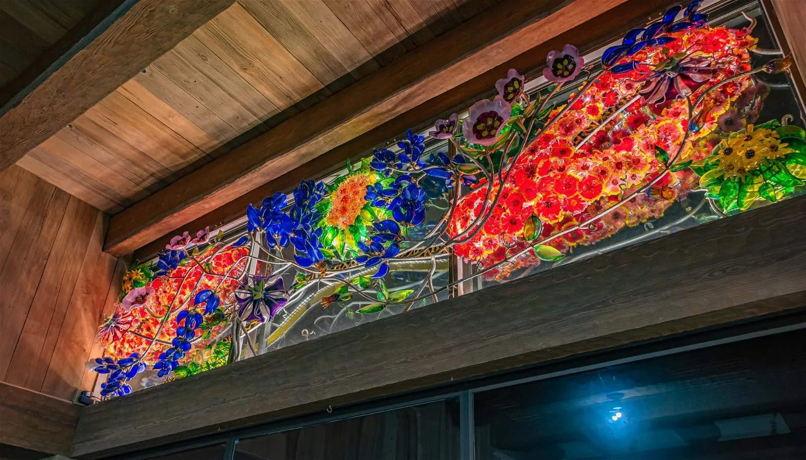 Gini Garcia, Custom-Made Art Glass Installation - Auction Daily