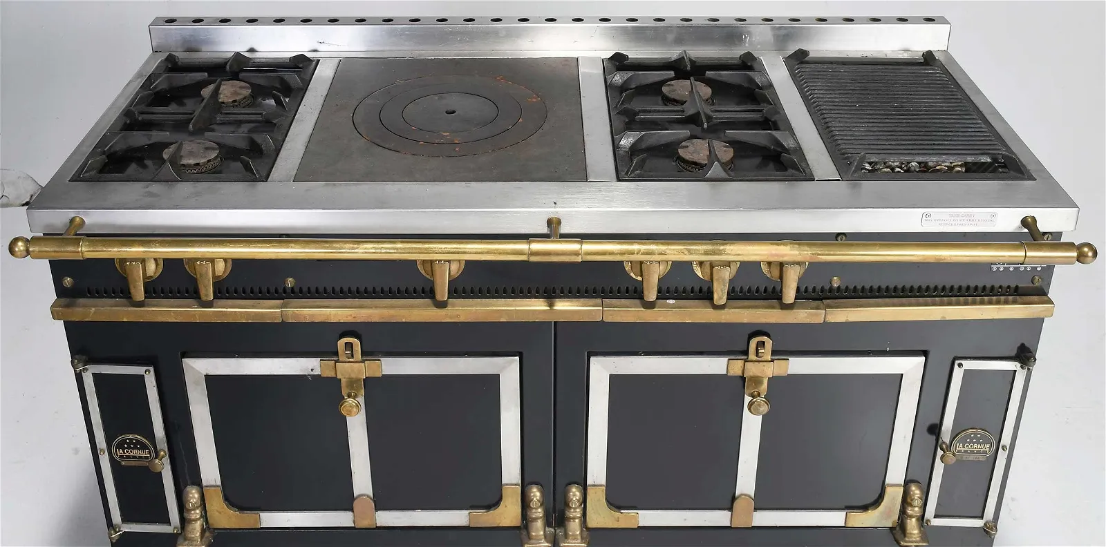 La Cornue Chateau Gas Range and Hood