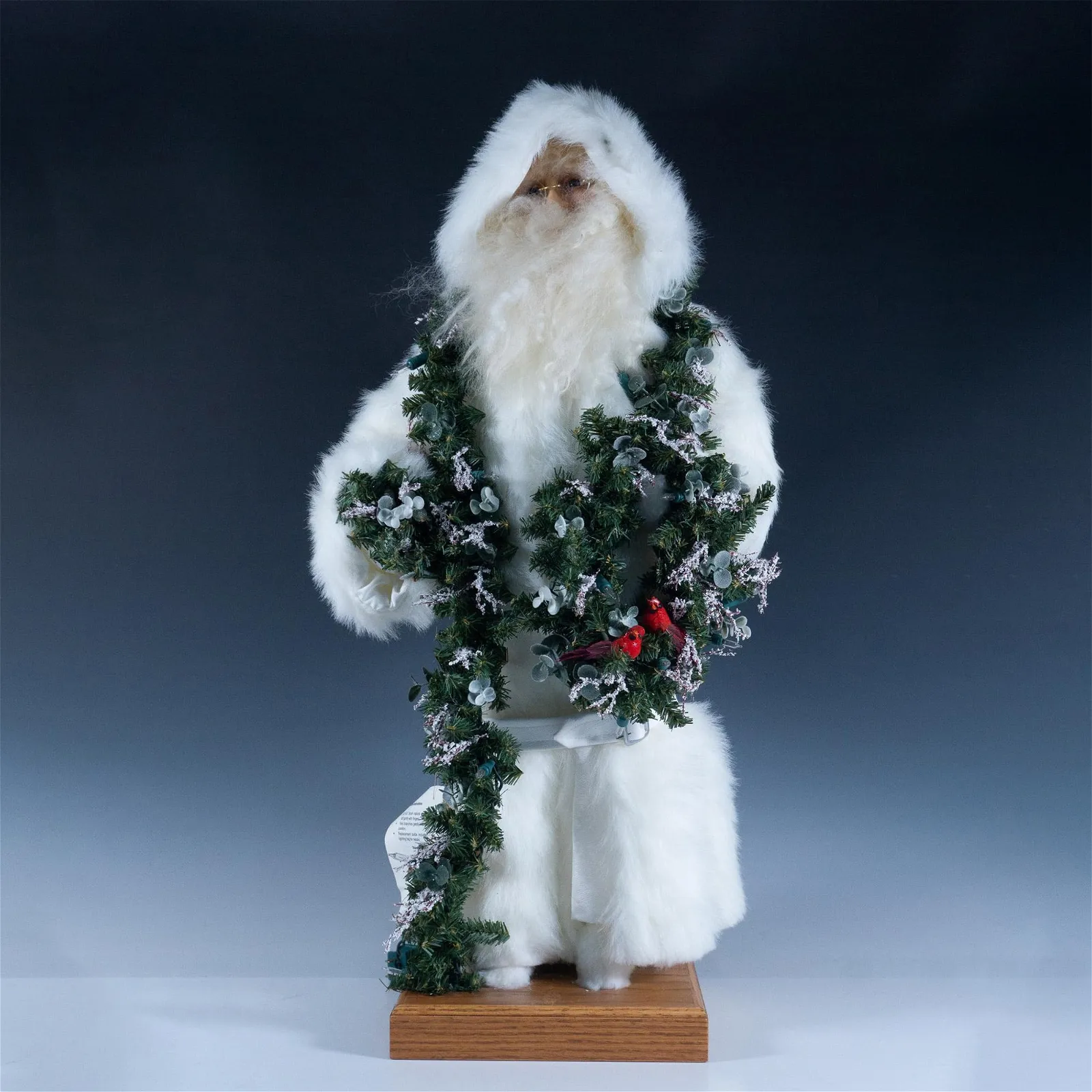 Limited Ed. Ditz Design Christmas Figurine, White Christmas