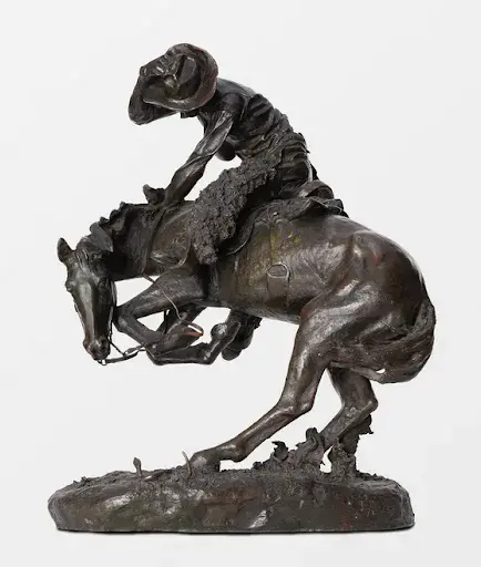 Frederic Remington, The Rattlesnake. Image courtesy of Coeur d’Alene Art Auction. 
