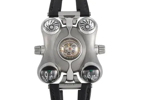 MB&F Space Pirate Titanium Watch