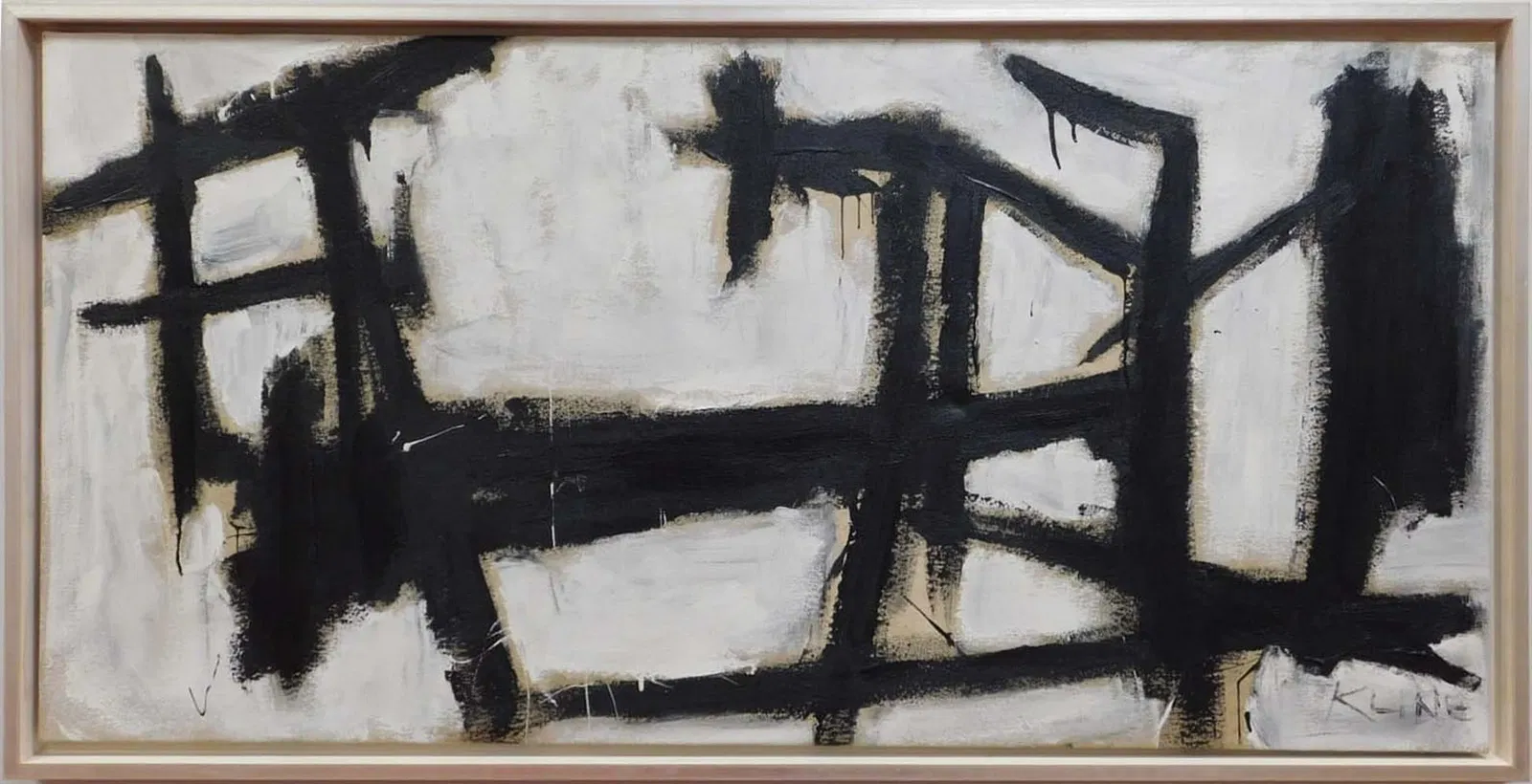 Franz Kline Attributed: Abstract Composition
