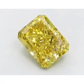 12.74 ct, Vivid Yellow/VS1, Radiant cut IGI Graded Lab Grown Diamond