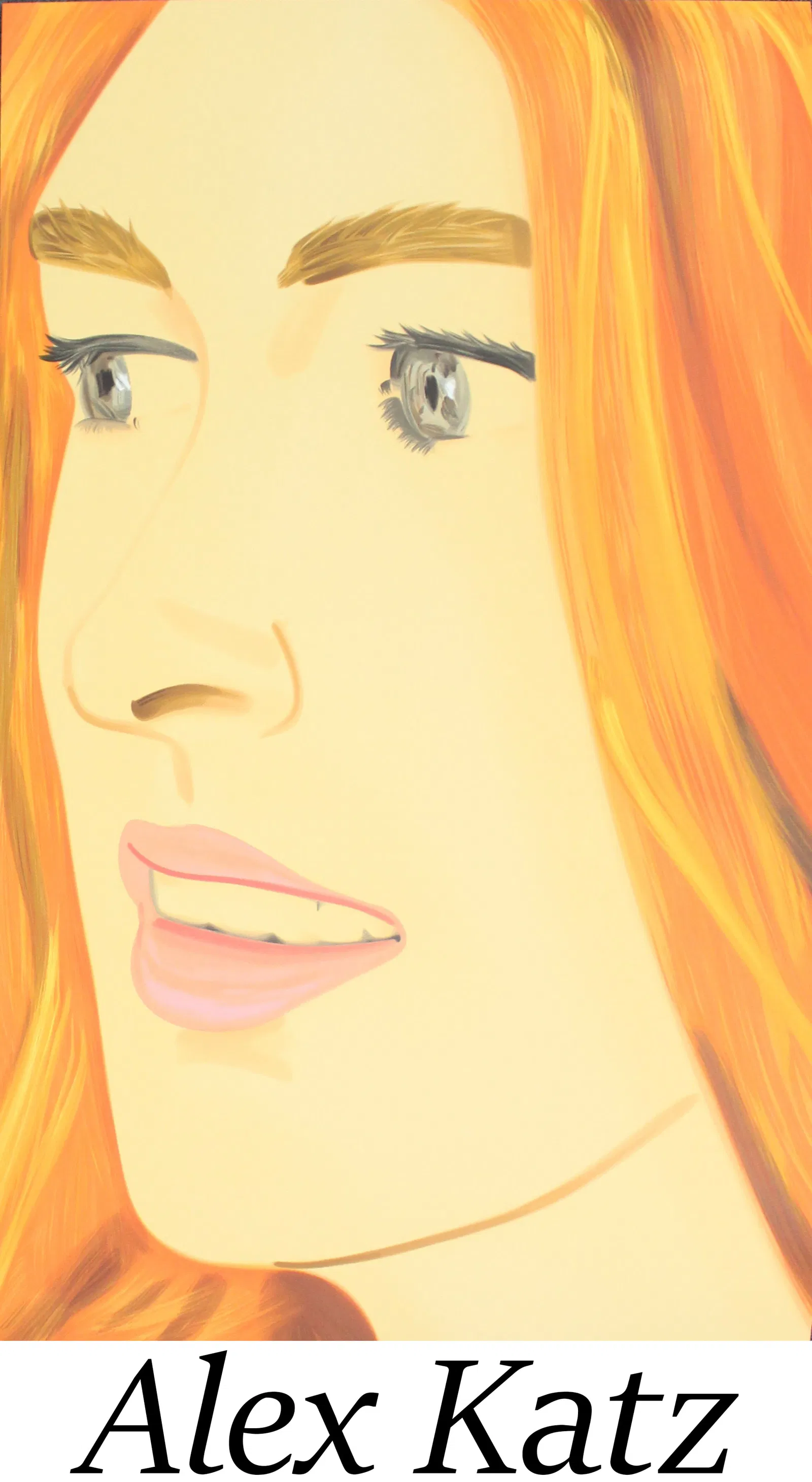 Alex Katz’s hand-signed artwork ‘Ariel 1’
