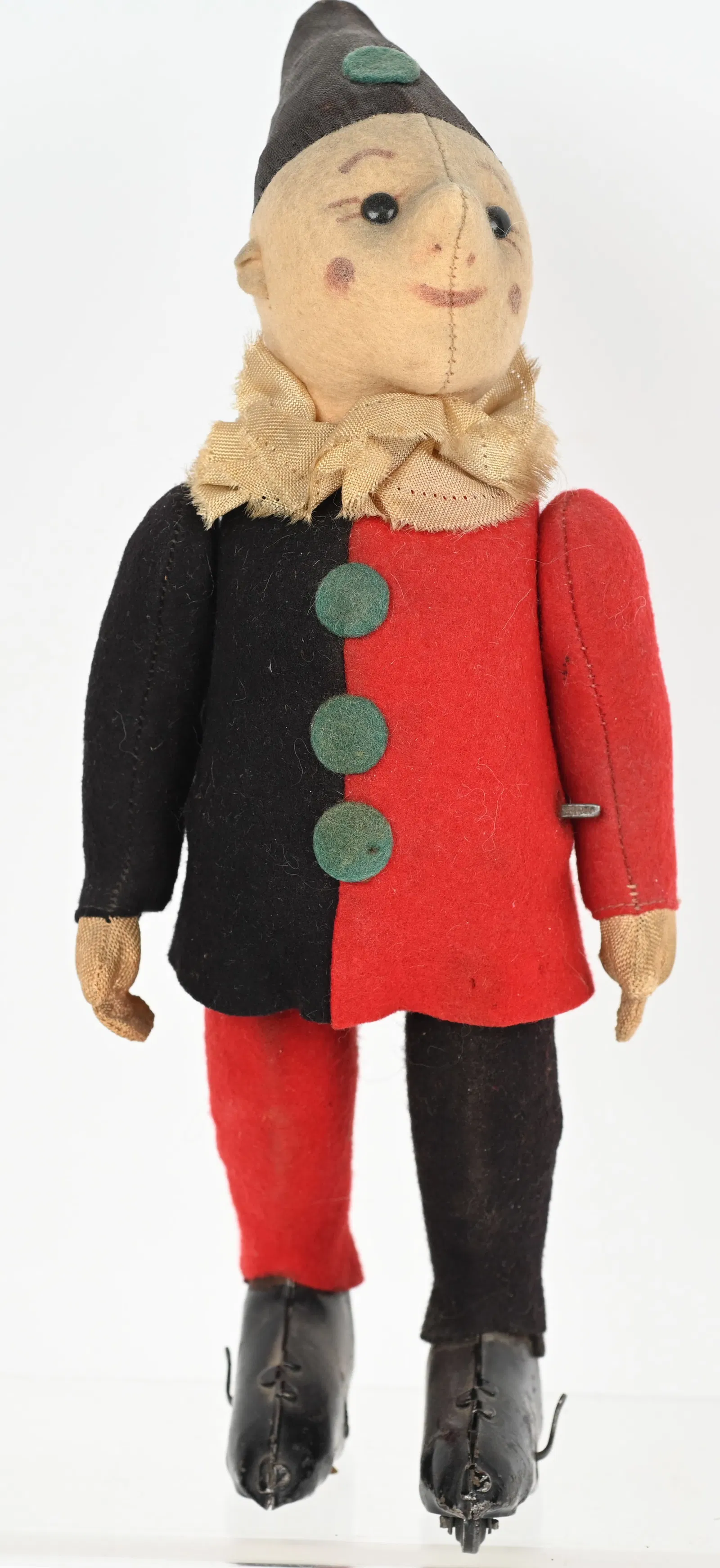 Lot #0222, a jointed clown doll, is estimated at $1,500 to $2,000. Image courtesy of Milestone Auctions. 
