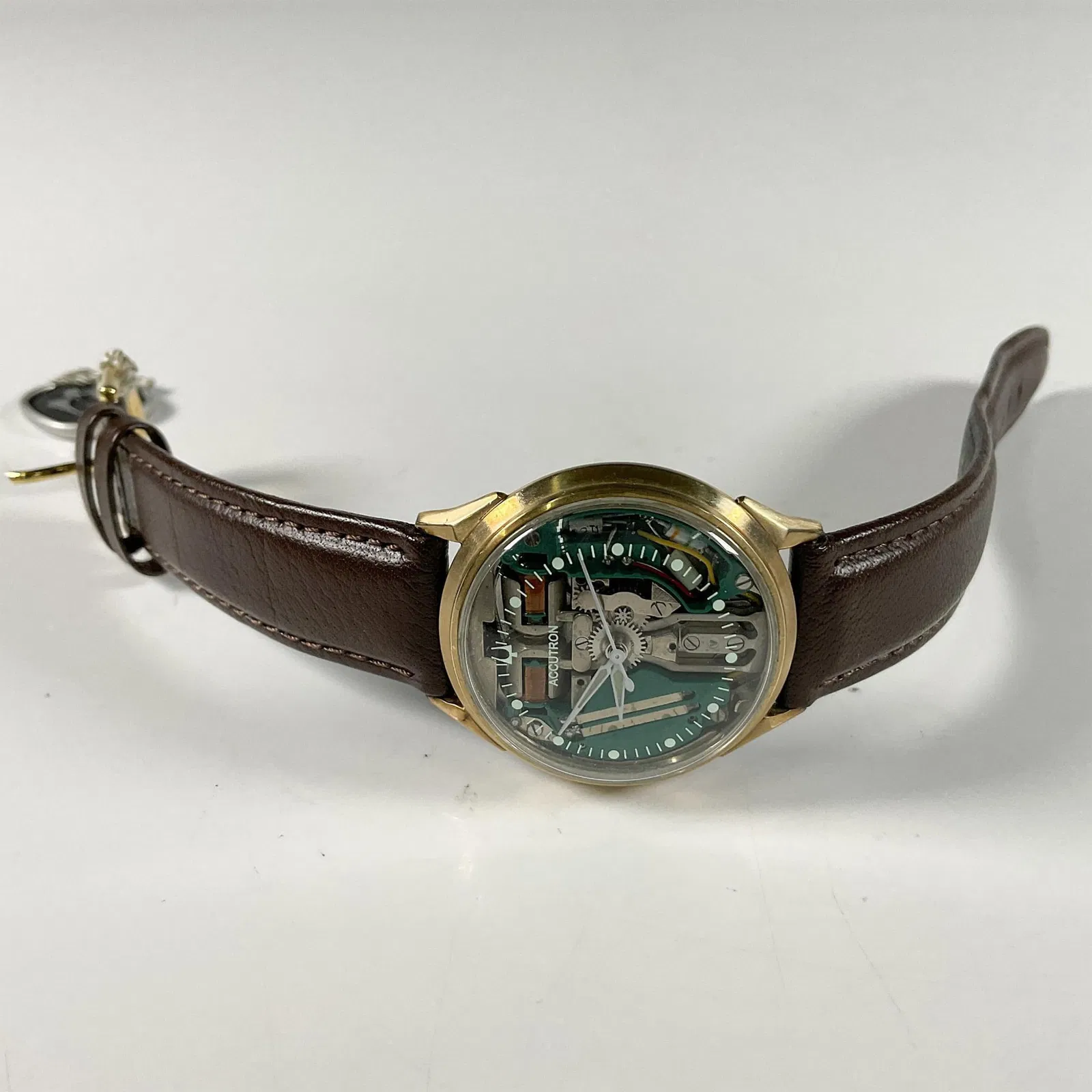 1965 Bulova Accutron Spaceview Skeleton Wristwatch