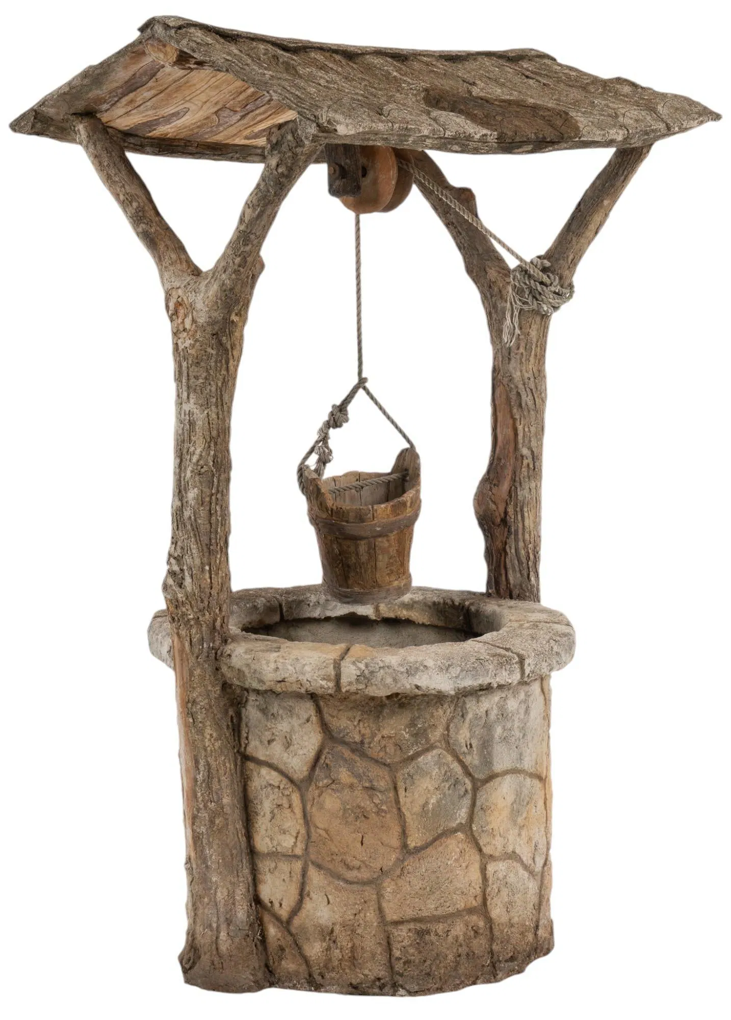 Sam Murray Faux Bois Wishing Well