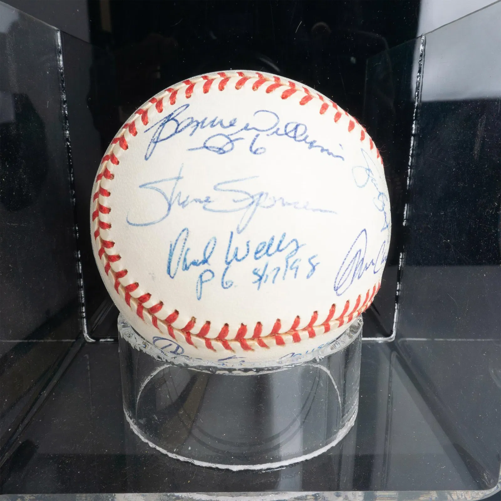 1998 New York Yankees Team Autographs Signed Baseball