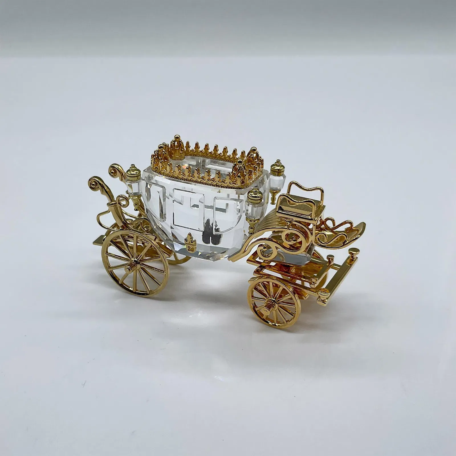 Swarovski Crystal Figurine, Carriage 220496