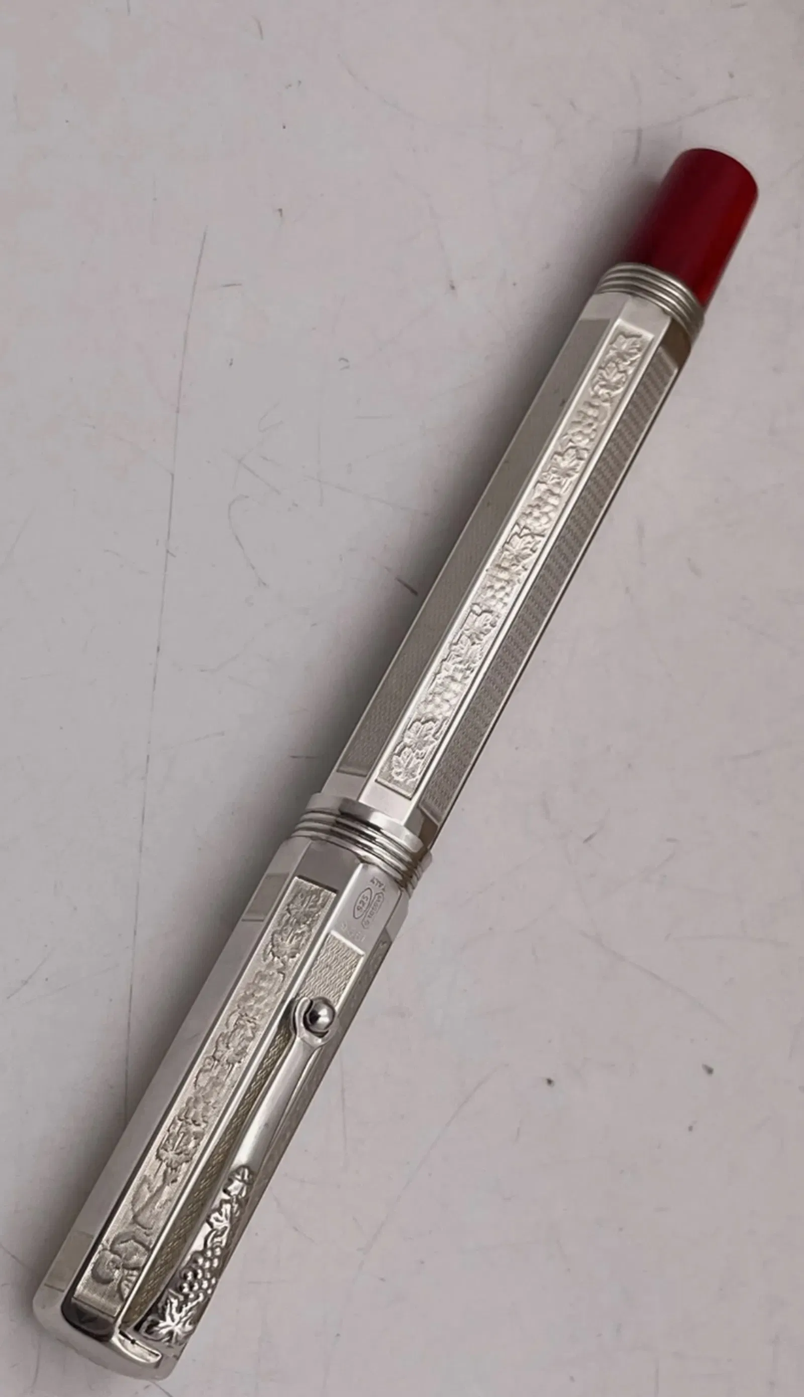 Montegrappa Special Reserve 1996 Sterling Silver Rollerball Pen Limited Edition of 100