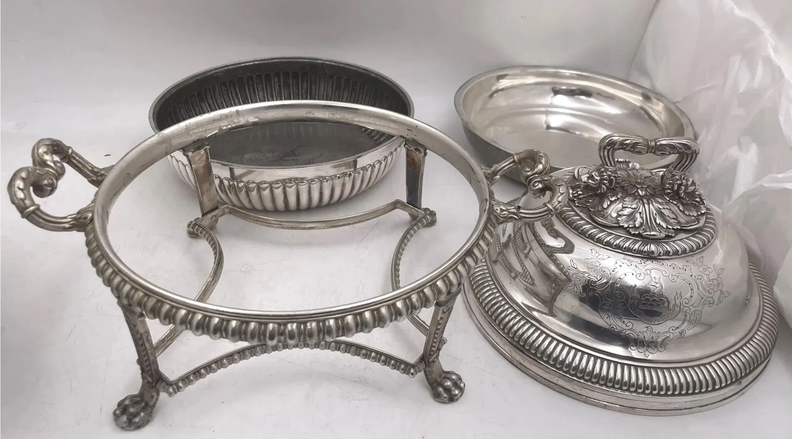 Pair of Paul Storr Sterling Silver 1809 Georgian Taureens / Covered Vegetables