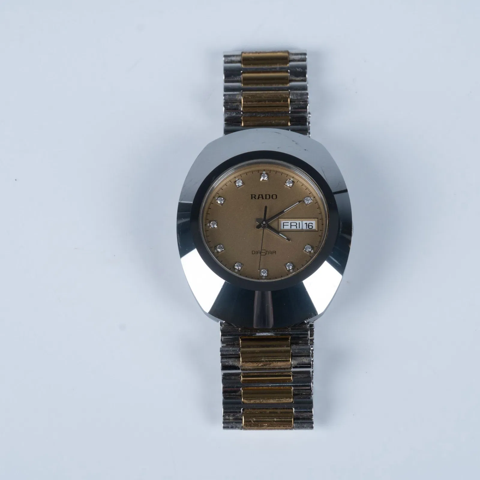 Rado DiaStar Two-Tone Stainless Steel Watch