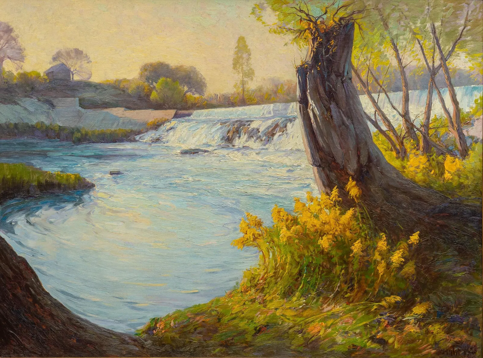 Julian Onderdonk, Late Afternoon on the San Marcos River